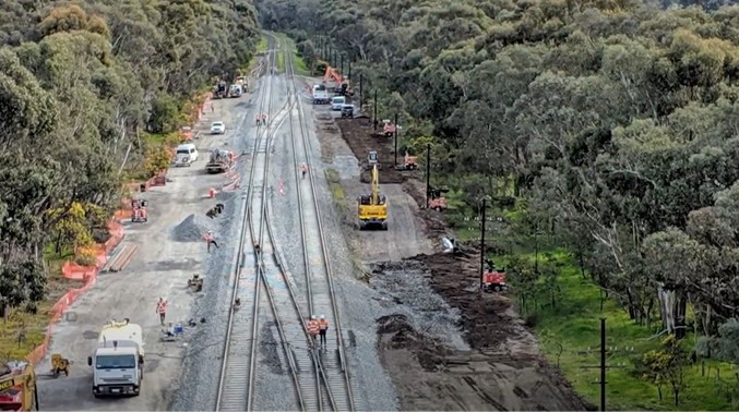 Crossover commissioning success for North East Rail Line (VIC) upgrade